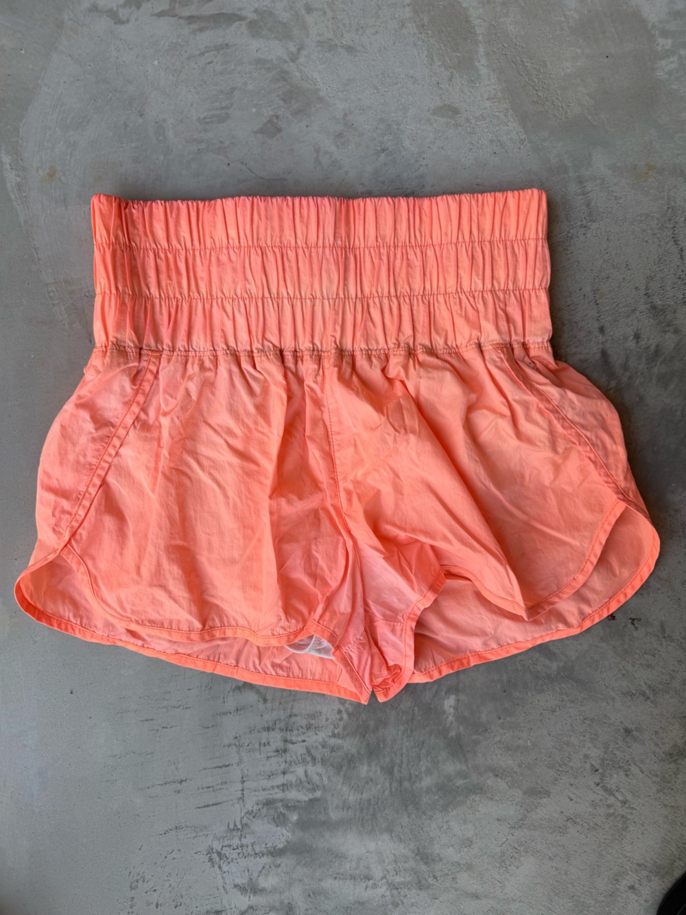 Free People Coral Pink Athletic Shorts